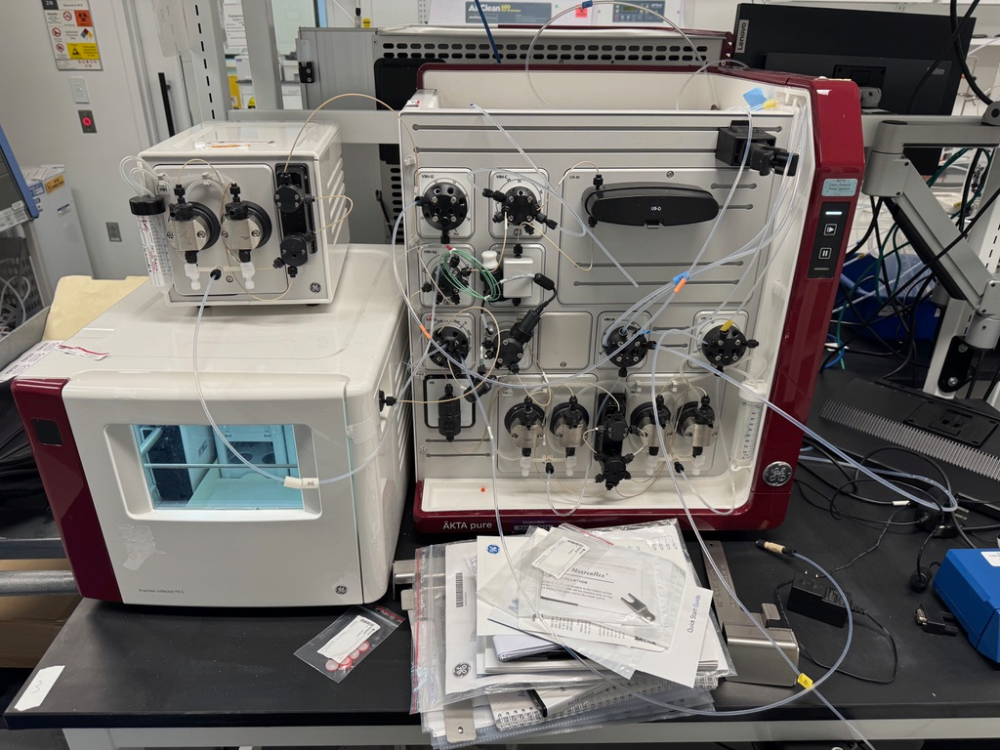 Image of GE Akta pure w/ Fraction Collector F9-C